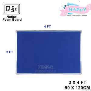 Notice Board / Pin Up Board 4x3ft