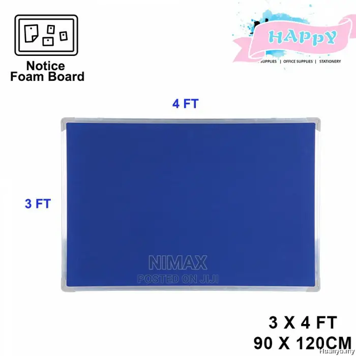 Notice Board / Pin Up Board 4x3ft