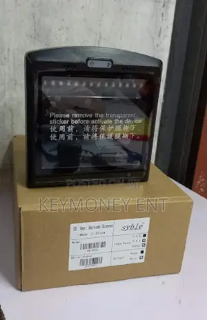 Table Mount Square Bar Code and QR Code Scanner