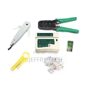 6 in 1 RJ45 RJ11 Cat5 Network Tool Kit Cable Tester Crimper
