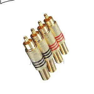 Rca Connectors Gold Plated