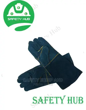 Long Green Working Gloves/ Welding Safety Gloves
