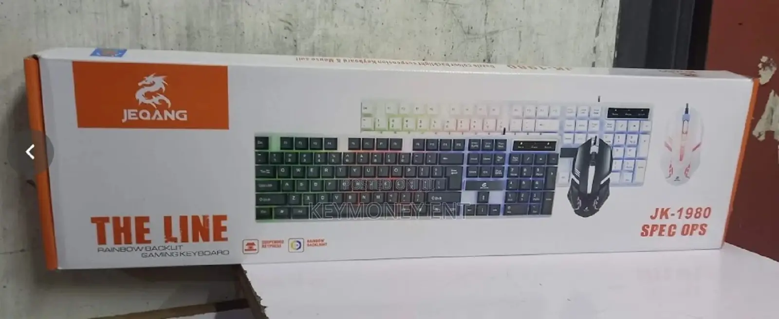 USB Mechanical Gaming Keyboard With Back Light