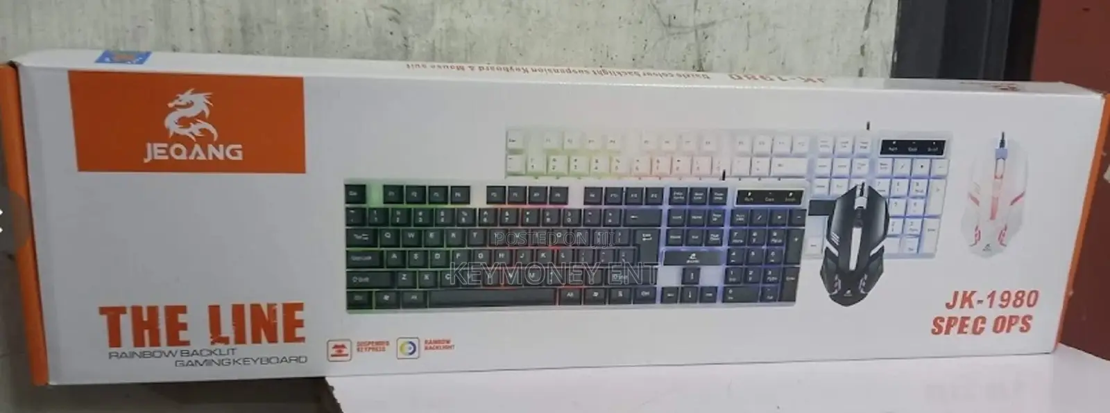 Backlit Gaming Keyboard and Mouse Usb