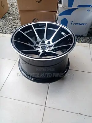 Black Silversize 15 Offset 8holes Rims