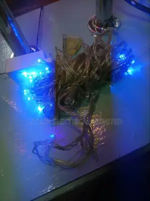 Christmas Lights Blue