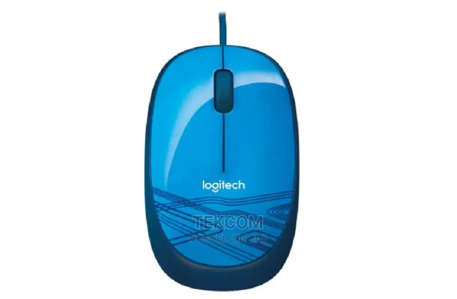 Logitech M105 Wired USB Mouse Blue