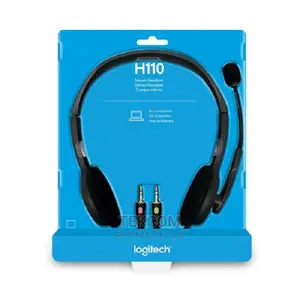 Logitech Stereo Headset H110 Grey (3.5 Mm Jack)
