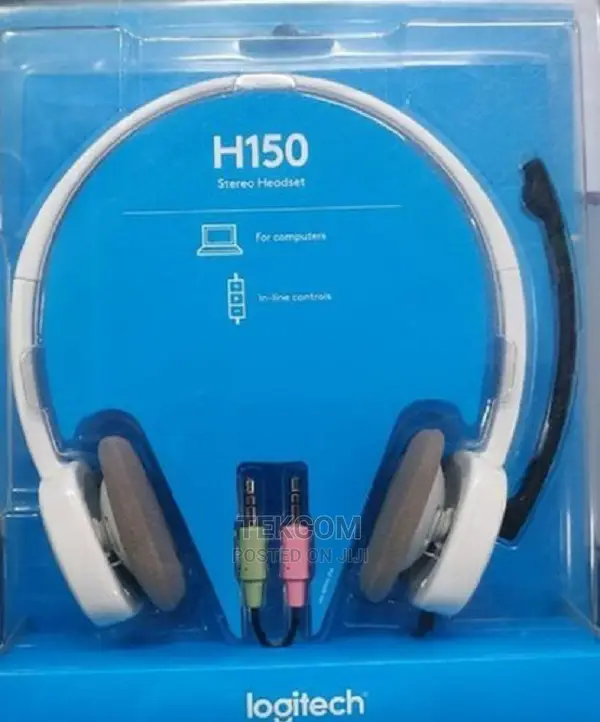 Logitech Stereo Headset H150 White (2*3.5 MM JACK)
