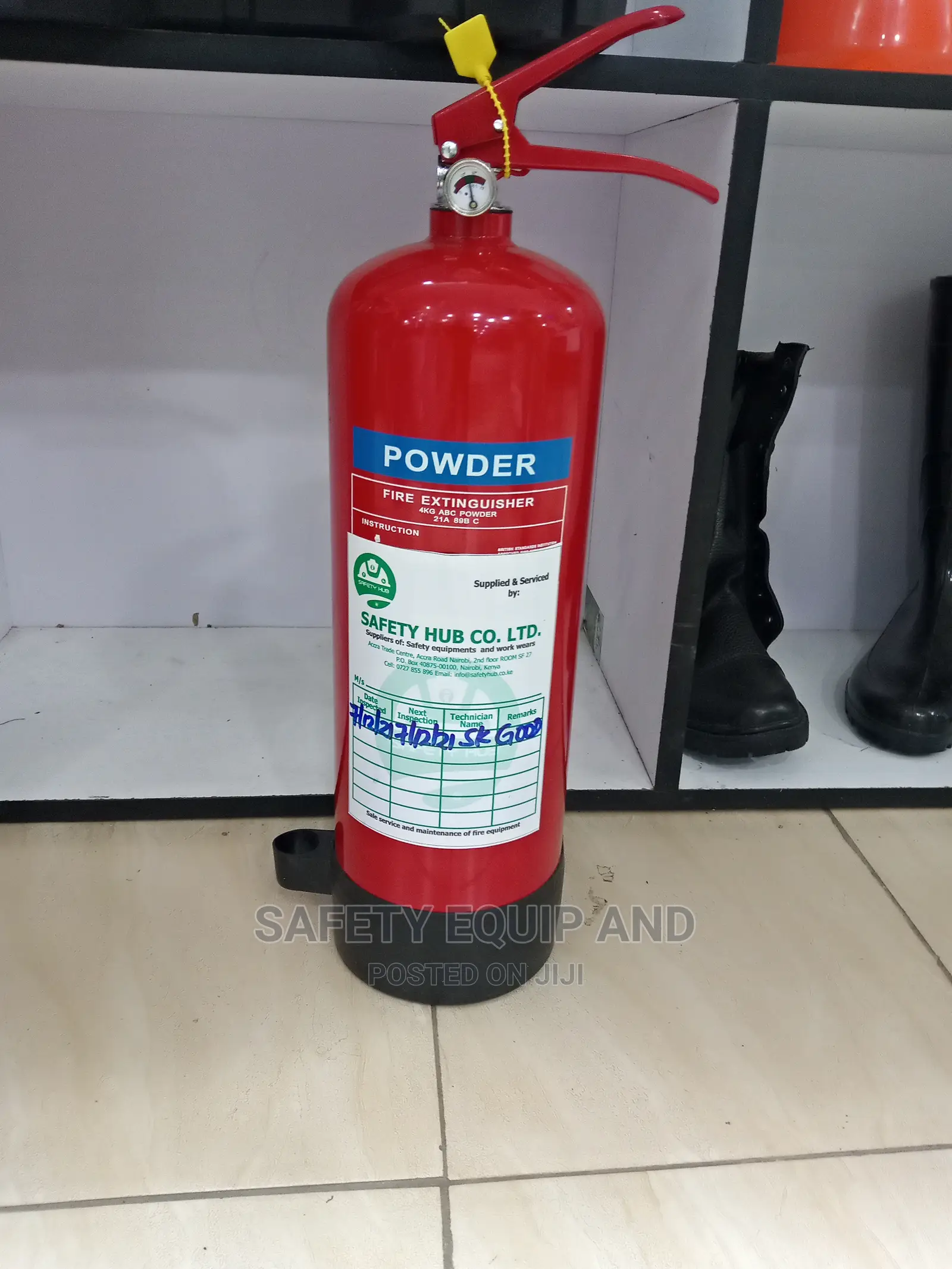 Fire Fighting Equipment-Powder Extinguisher