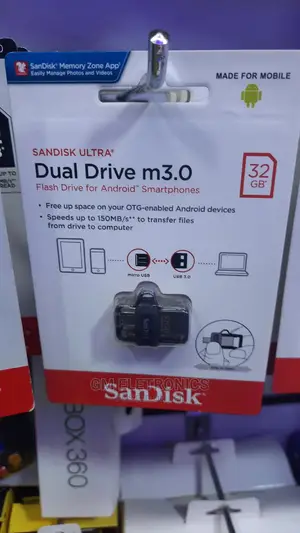 32gb Dual Drive OTG for Android Phones.