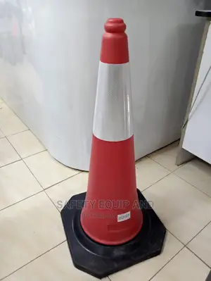 RS Pro Red White Reflective Cone