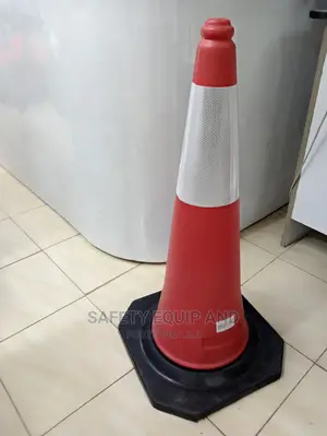 Heavy Duty Red and White Safety Cones