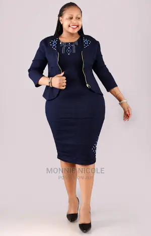 Denim Dress Plus Jacket