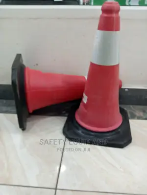 Red Reflective Road Cones