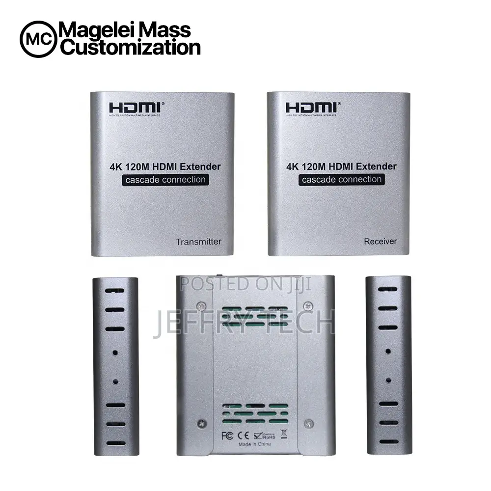 Hdmi RJ45 Lan Extender 120m Over Ip 4k Hdmi Extender via Ca