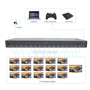 4k*2k 16 Ports HDMI Splitter 1x16 1080P 3D Full HD 1 In 16 O