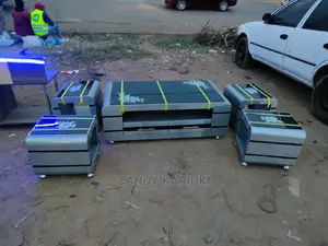 Coffee Table With 4 Stools