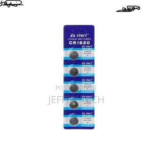 Generic Lithium Battery CR1620 3V 5pcs