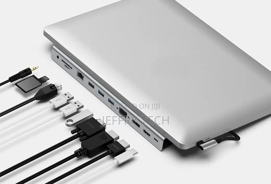 11 in 1 USB-C Docking Station With HDMI Displayport VGA