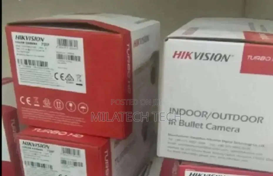 4 Bullet CCTV Cameras Complete Security System Kit Package