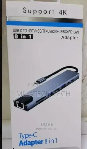 Brand New1 8 in 1 Type C Adapter.