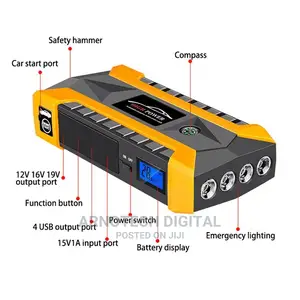 Multi_function Jump Starter Kit + Air Inflator