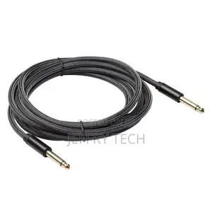 6.35mm Male to Male Ele Tri Guitar Audio Able Wire Able 3M
