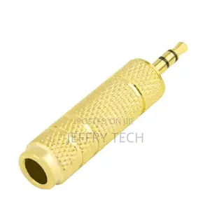 3.5mm Male to 6.5mm 1/4' Female Stereo MICROPHONE Audio Adap