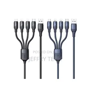 Usams Us- U26 4 in 1 Braided Data Cable 1M