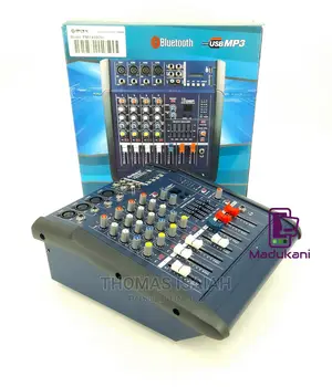 Max Pmx402du 4 Channel Powered Mixer Mixing Console Bluetoot
