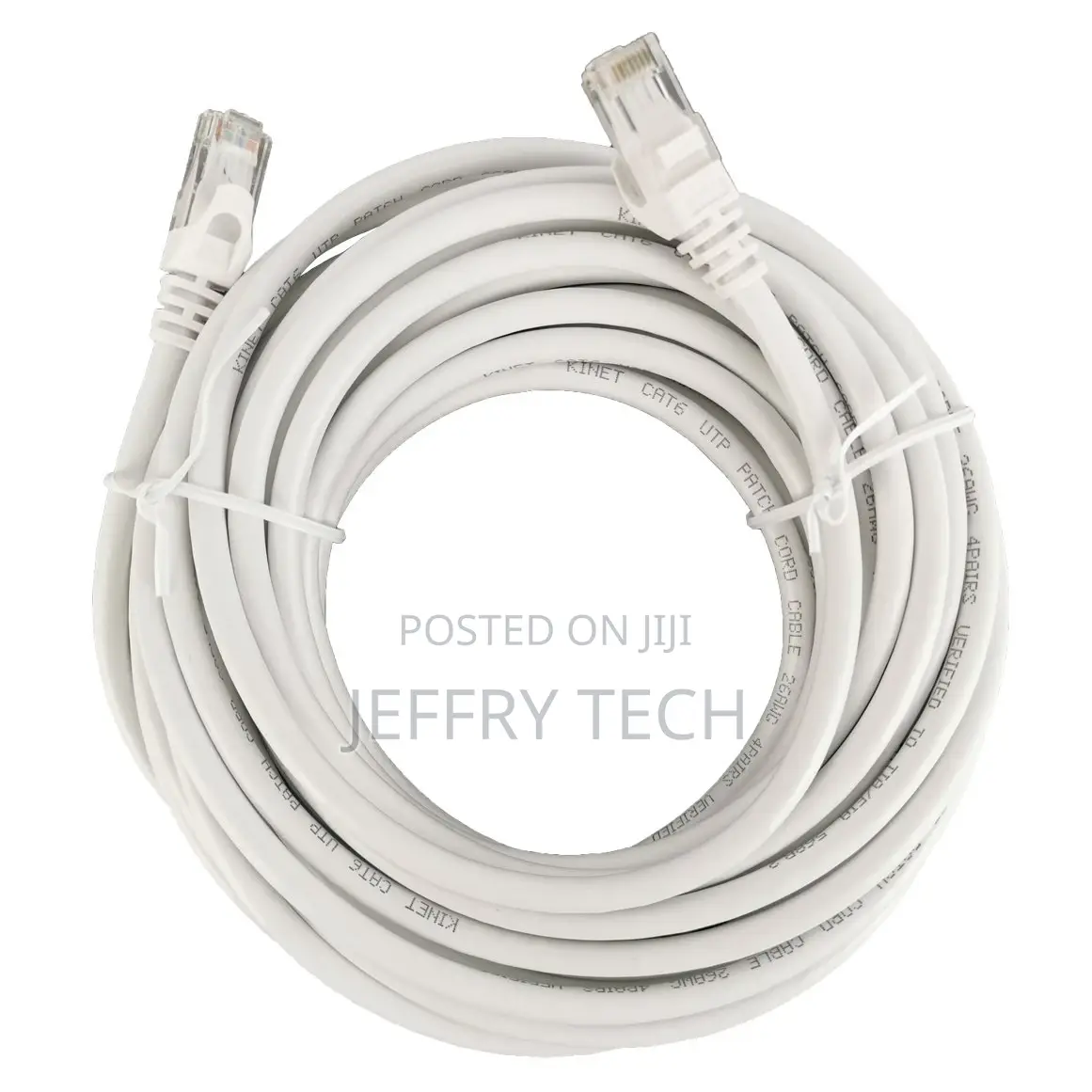 10m White Ethernet Network Lan Cable CAT6 UTP 1000mbps RJ45