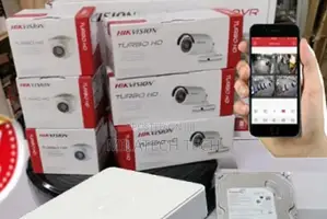 Hikvision 6 Channel Turbo HD Complete CCTV