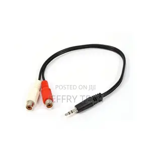 Audio Male to 2 Female Rca Cable