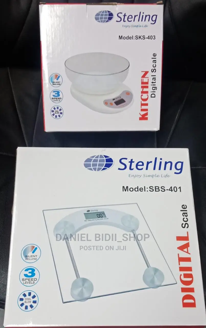 Oroginal Kitchen Scale Sterling