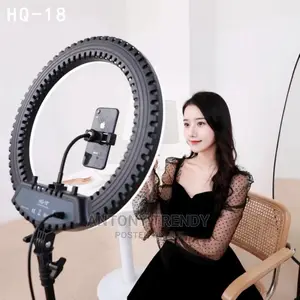 18 Inch Ring Fill Light With 2.1m Tripod Stand and Remote
