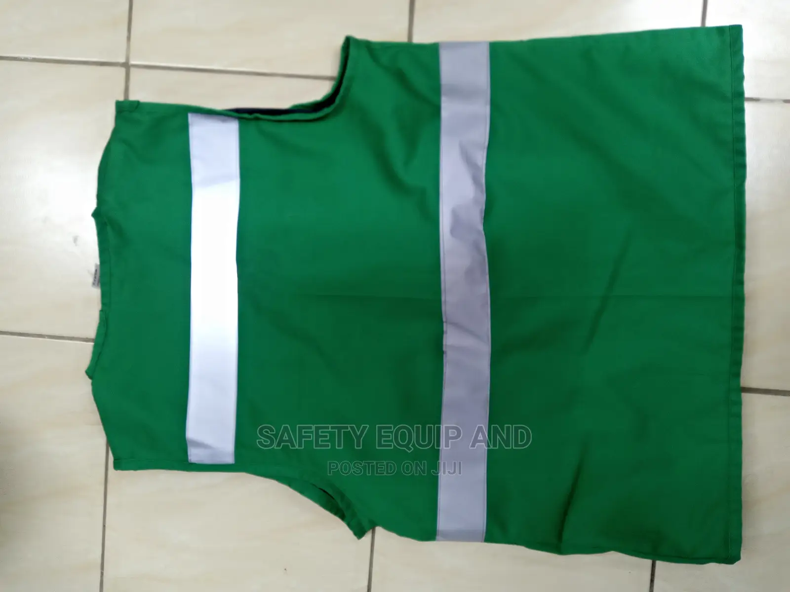 Heavy Green Reflective Vest