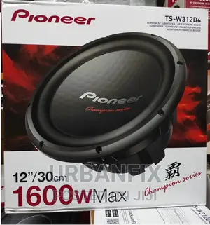 Brand New Pioneer Double Coil 1600watts Subwoofer
