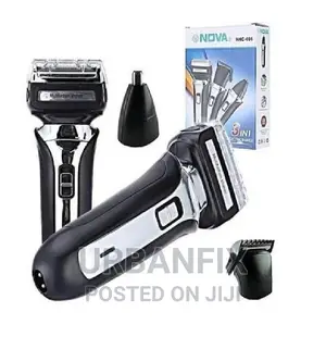 Nova 3 in 1 Rechargeable Hair Beards Trimmer/Smoother