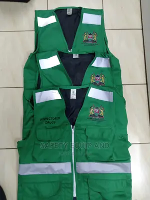 Green Made in Kenya Reflective Vest