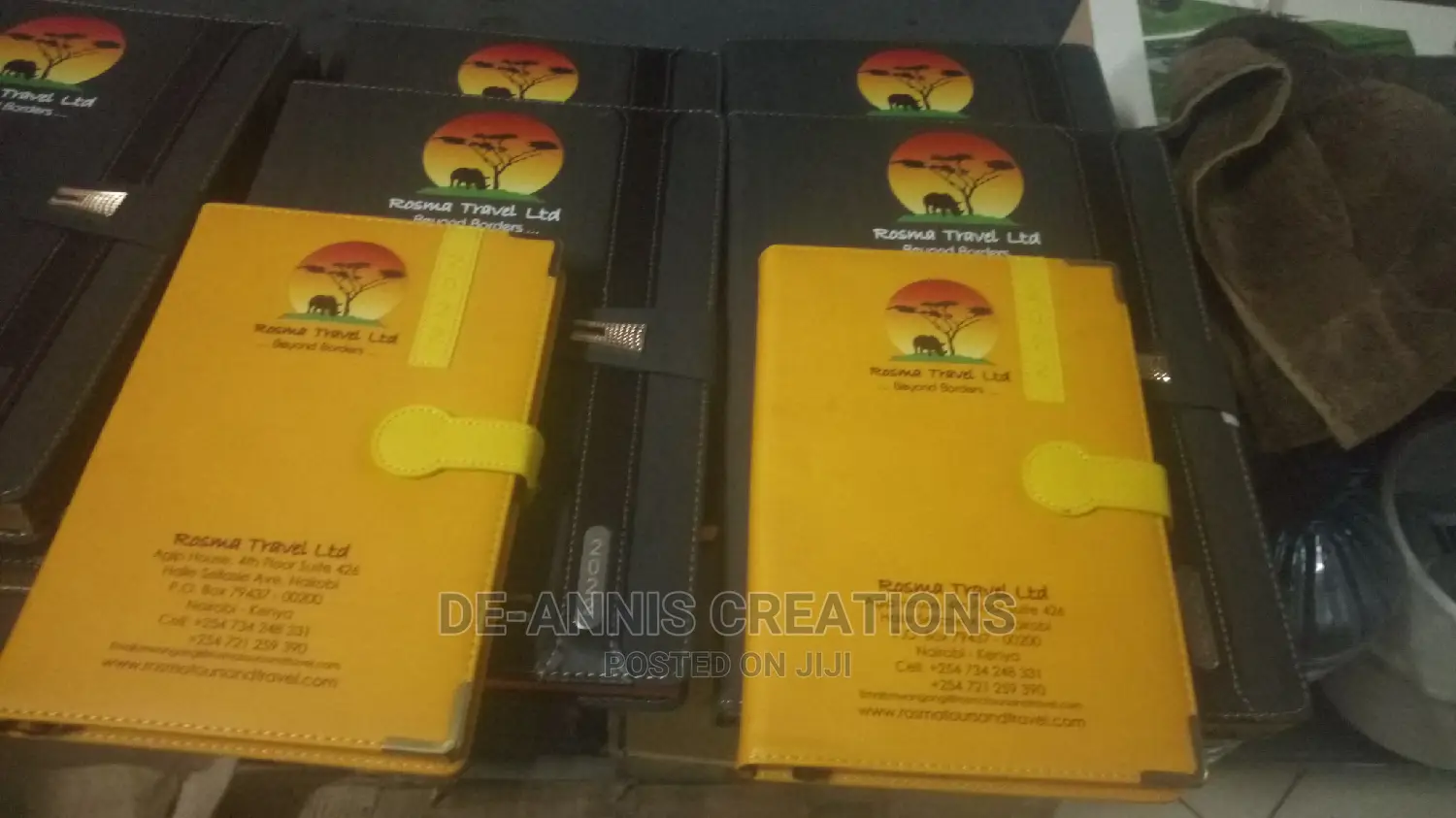 Branded Diaries Assorted Types