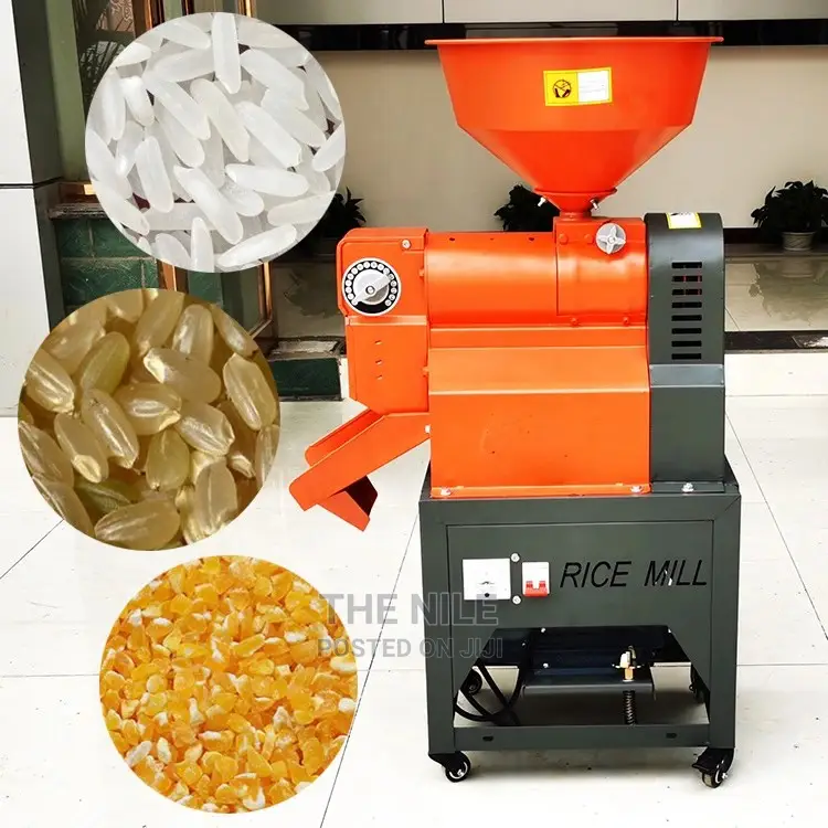 1 Ton Per Hour Rice Mill Machinery