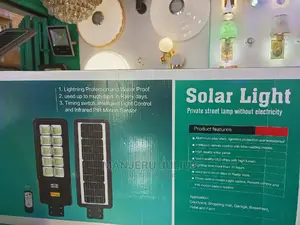 500 Watts Solar Streetlight