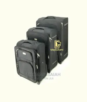 3PCS Softside Expandable Deluxe Luggage Suitcase With TSA Lo
