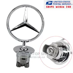 Chrome Mercedes Benz Bonnet Stand Logo
