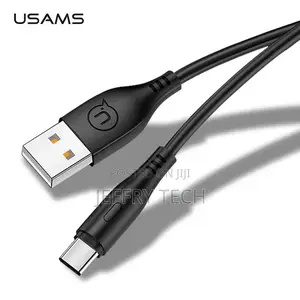 USAMS PVC 1m 2A Type-C USB Charging Cable Charger Data Type