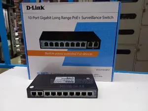 10 Port Dlink POE Switch