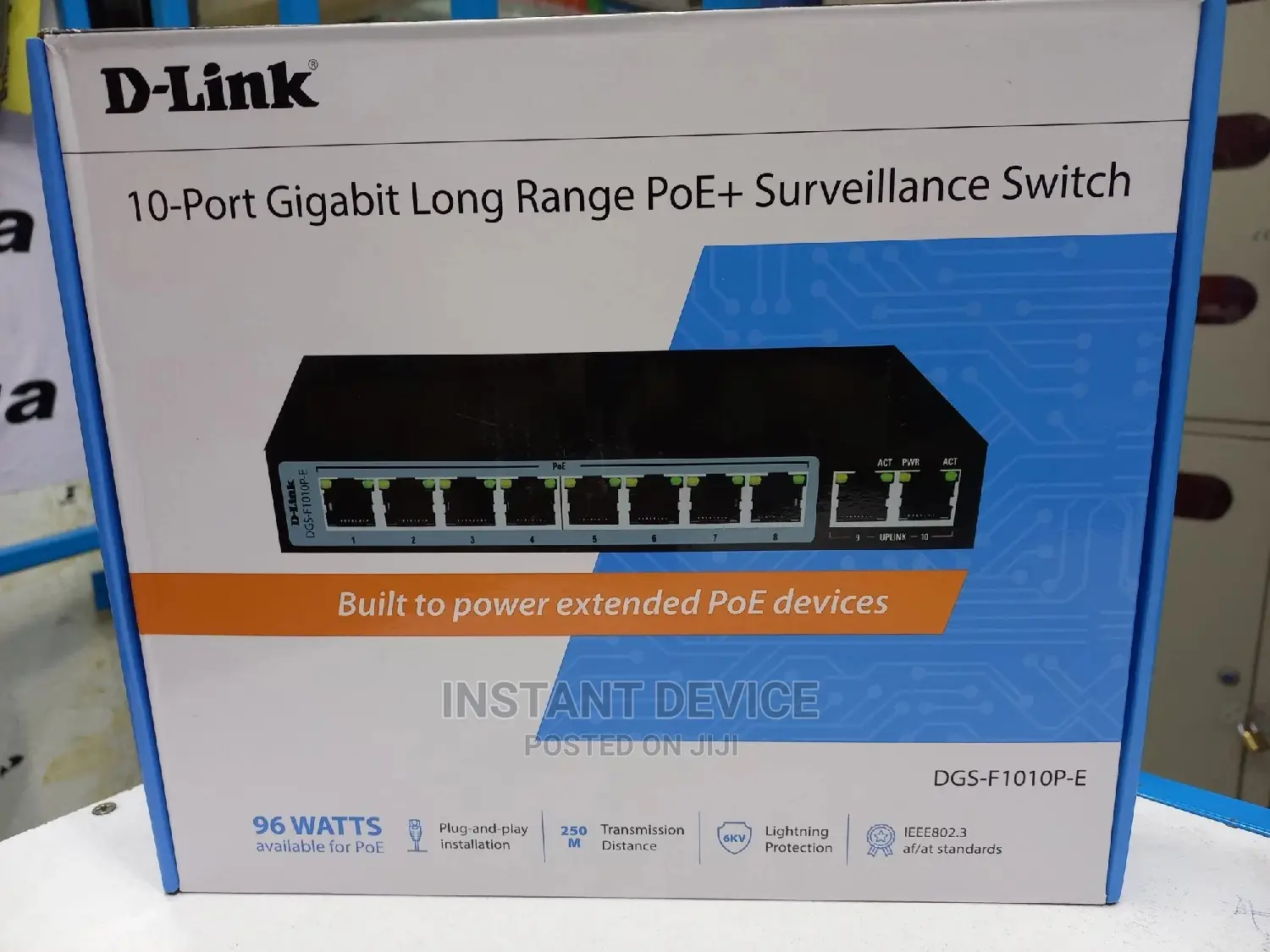 10 Port Dlink POE Switch