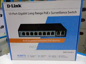 10 Port Dlink POE Switch