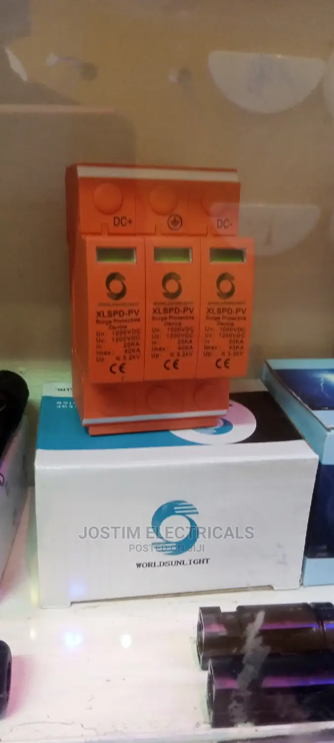 3pole Dc Spd, 20ka-40ka Solar Surge Suppressor